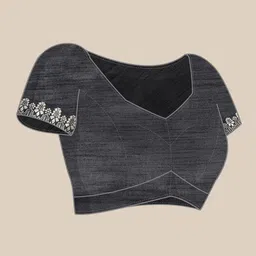 Ambuja International Zari Pure Georgette Saree image 5