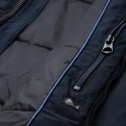 Petrol Hooded Padded Jacket image 2
