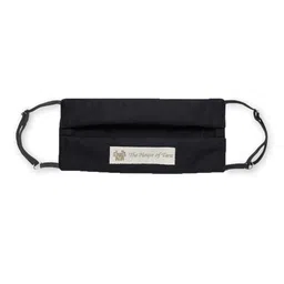 The House of Tara Unisex Black Printed 3-Ply Reusable Wrinkle-Free Outdoor Fabric Mask image 5