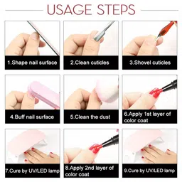 ROSALIND UV LED Light to Cure Gel Pen Nail Polish 5 ml - Shade 58 image 2