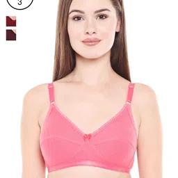 Bodycare Women Pack of 3 Self Design Everyday Bra E1517COMHWI-picture-27