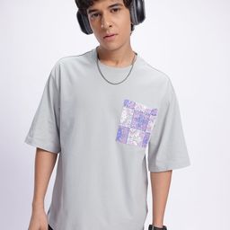 glitchez Ash Aesthetic Drop-Shoulder Sleeves Pockets T-shirt-image-22