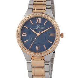 Daniel Klein Women Navy Blue Textured Analogue Watch DK.1.12407-6-picture-8