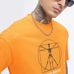 glitchez Perfectly Drained Printed Oversized T-shirt image 4