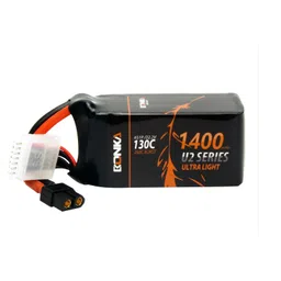 Bonka 22.2V 1400mAh 130C 6S FPV U2 Series Lithium Polymer Battery Pack image 2