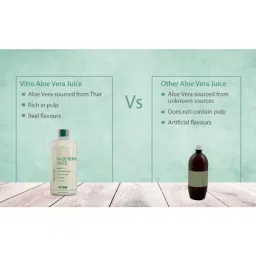 Vitro Naturals Aloe Vera Juice Natural Juice For Skin Care, No Added Sugar image 4