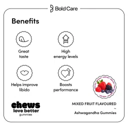 Bold Care Love Gummies with Pure, High Quality Ashwagandha Extract image 4