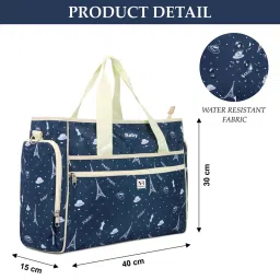 NFI Essentials Baby Diaper Nappy Changing Baby Diaper Mother Bag, Baby Bag, Mummy Bag (One Size) image 4