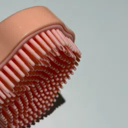 Alan Truman Scalp SOS Super-soft Shampoo & Massage Brush with chunky - Pink image 4