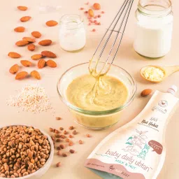 Nat Habit Baby Daily Ubtan, No Tears Cleanser, Baby body wash with Milk & Nut, Soap Free Formula image 4