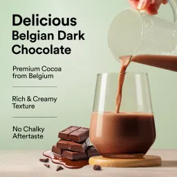 Wellbeing Nutrition Organic Vegan Protein Isolate, 3B CFU Probiotics, Belgian Dark Chocolate image 4