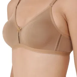 Floret Multicolor Non Wired Non Padded T-Shirt Bra (Pack Of 2) image 4