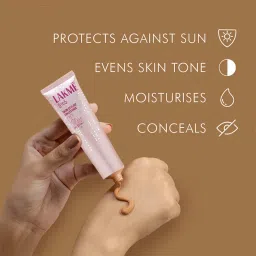Lakme 9 To 5 CC Cream With SPF 30 PA++ And 3% Niacinamide Beige Tinted Moisturizer Combo image 4