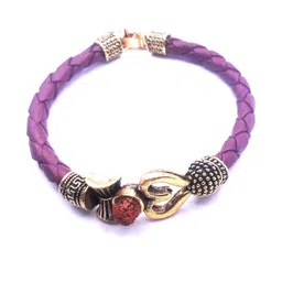 RAVIOUR LIFESTYLE Unisex Brass Wraparound Bracelet-picture-18