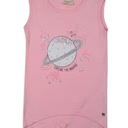 Gini & Jony Kids Pink Embellished Top-picture-12