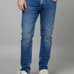 celio celio* Blue Slim Fit Heavily Washed Jeans-picture-25