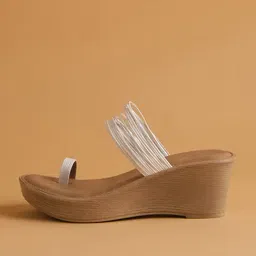 Eridani Women's Camila White Toe Ring Wedges-picture-23