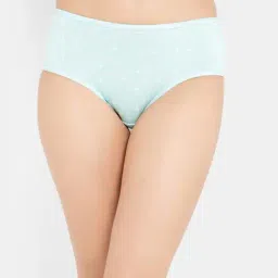 Clovia Blue Printed Hipster Panty-picture-10