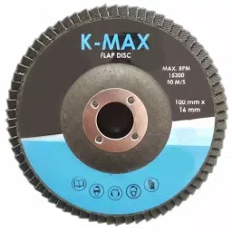 Kovax K-Max Flap Disc (36, 60, 80, 120 mm) Grit Size Aluminum Oxide 15300 rpm, Flap Disc (ALO2) (Pack of 2000 Pcs)-image-57