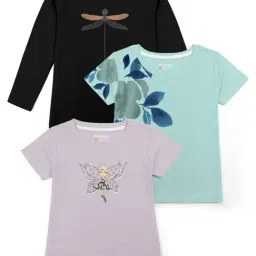 HELLCAT Multicolor Printed T-Shirt (Pack Of 3)-image-97