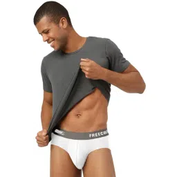 Freecultr Cloud White Comfort Fit Briefs image 5