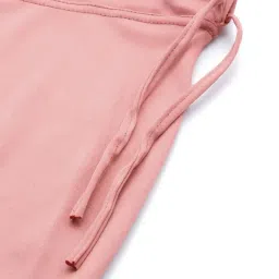 Ms.Lingies Pink Plain Saree Shapewear image 5