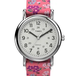 Timex Women Brass Dial & Straps Analogue Watch TW2V61400-picture-8