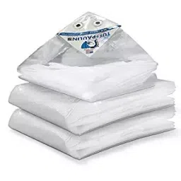 TUFFPAULIN 24x18 Ft 200 GSM Silver Super Heavy Duty Virgin MLCL Sheet Film Tirpal-image-3