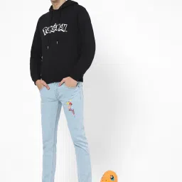 celio celio* Blue Pokemon Print Jeans image 5