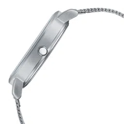 Sonata Poze Men Dial & Bracelet Style Straps Analogue Watch SP70039SM01W image 3