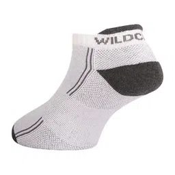 Wildcraft White Cotton Low Ankle Socks (Pack Of 3) image 4