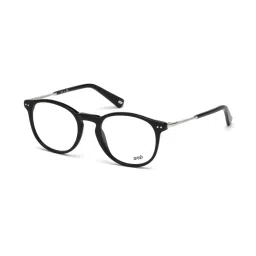 WEB EYEWEAR Black Full Rim Round Frame Designed in Italy image 2