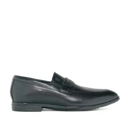 Ruosh Men's MANCHESTER Black Loafers image 1