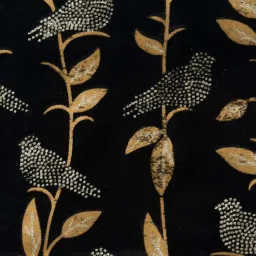 HOSTA HOMES Black Velvet Cushion Covers - Set of 2 image 5