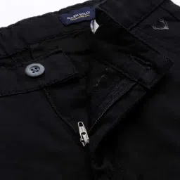 Allen Solly Kids Black Slim Fit Trousers image 4