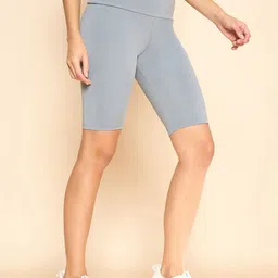 COLOR CAPITAL Pack Of 4 Solid High-Waisted Gym Tights image 4