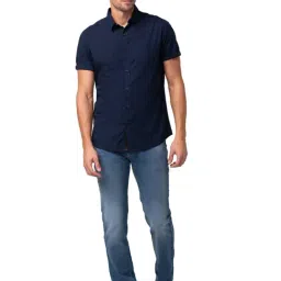 Spykar Mid Blue Comfort Fit Jeans image 5