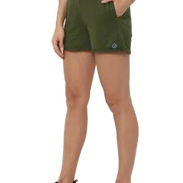 Solly by Allen Solly Green Regular Fit Shorts image 3