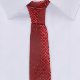 MUTAQINOTI Men Checked Silk Formal Accessory Gift Set image 5