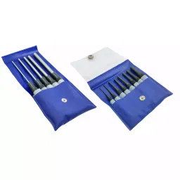 Buyohlic International Long and Short Drive Bolt Catch Roll Pin Punch Set Imperial Standard Hardened and Ground Finish, FC-TNT0-7HNE (Set of 13)-image-97