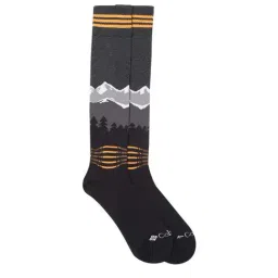 Columbia Black Printed Medium Socks-image-71