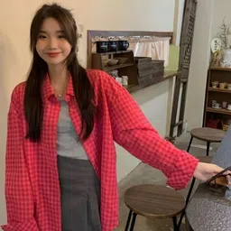 MONRSH Checked Cotton Top image 3