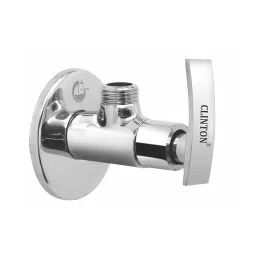CLINTON Ocean Brass Angle Valve with Wall Flange for Bathroom-image-12