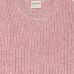 Pantaloons Junior Girls Ribbed Pullover Sweaters image 2