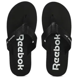 Reebok Men's Mikado Black Flip Flops-image-14