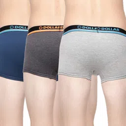 dollar bigboss Men's Cotton Glo Trunk Regular Solid image 3