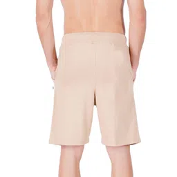 hotfits Men's Casual Cotton Regular Shorts, Workout Shorts, Elastic Waist Running Shorts with Pockets Flame Printed image 4