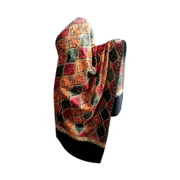 raaya Women's Embroidery Wool Shawl kashmiri Embroidery Shawl for Wedding and Parties Pack Of 1 image 3