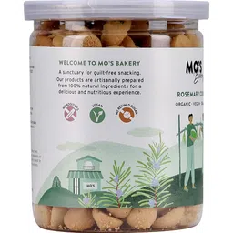 Mo's SugarFree Rosemary Cookies, 200G |Healthy Snack For Kids and Adult | Vegan |100% Natural & Preservatives Free | Sugar-Free. image 3