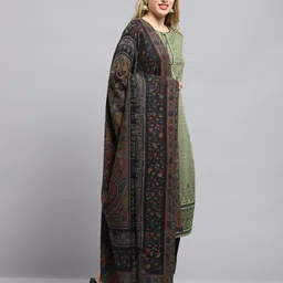 monte carlo Womens Self Design Shawl (224SHW6909) image 3